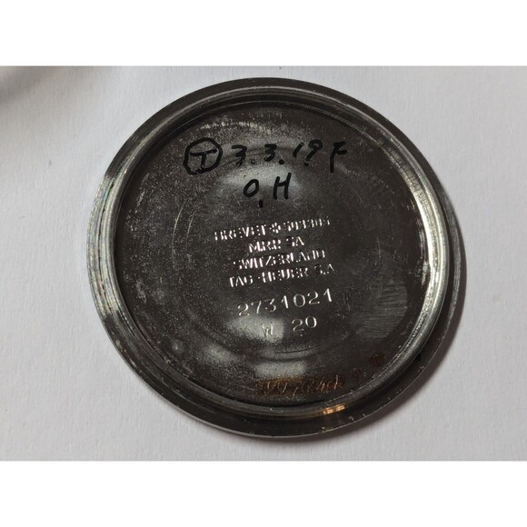 34mm TAG Heuer 3000 Pro 934.213 MidSize 2Tone Gold Steel 200M Quartz Dive Watch - Picture 12 of 14